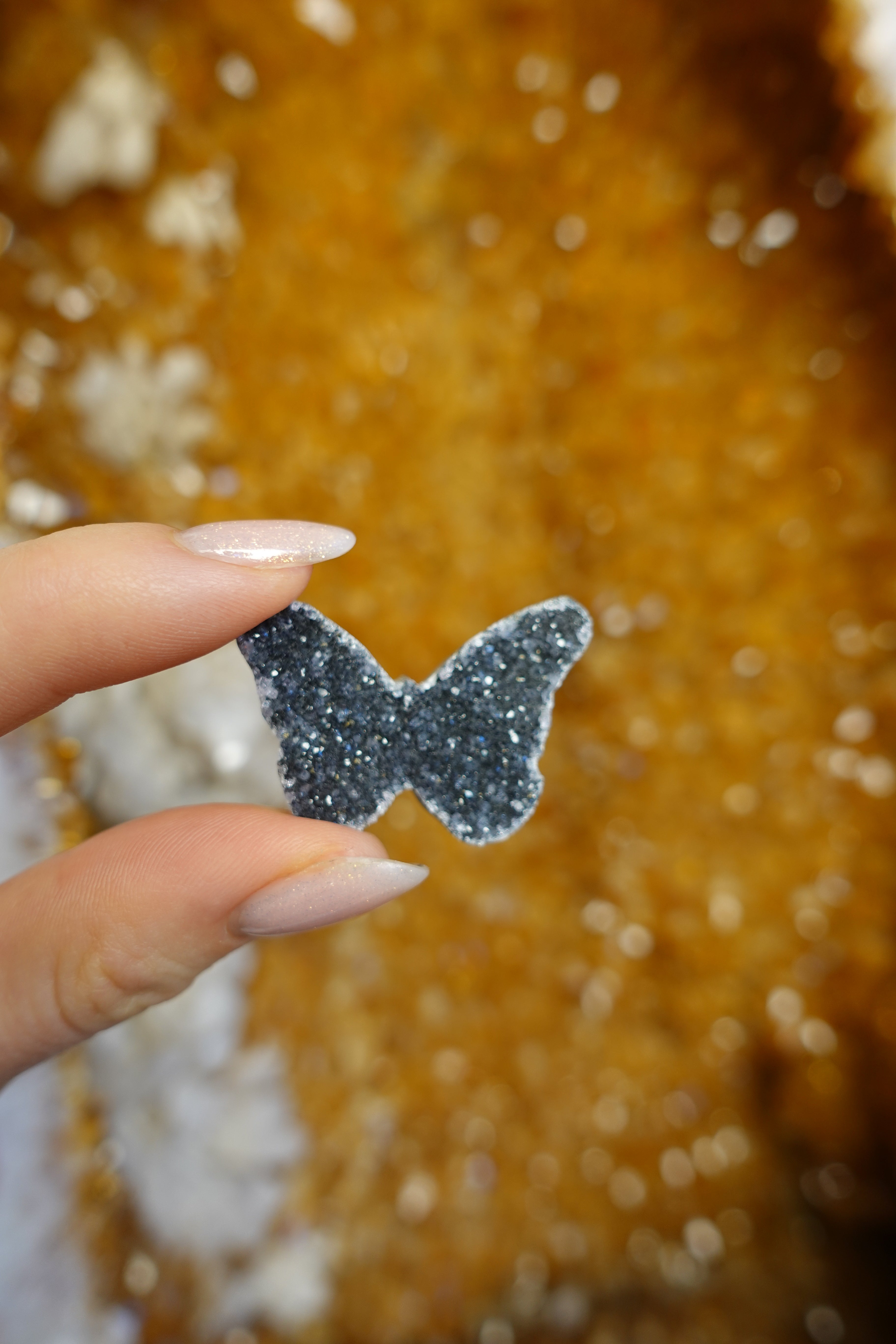 Amethyst Mini Butterfly