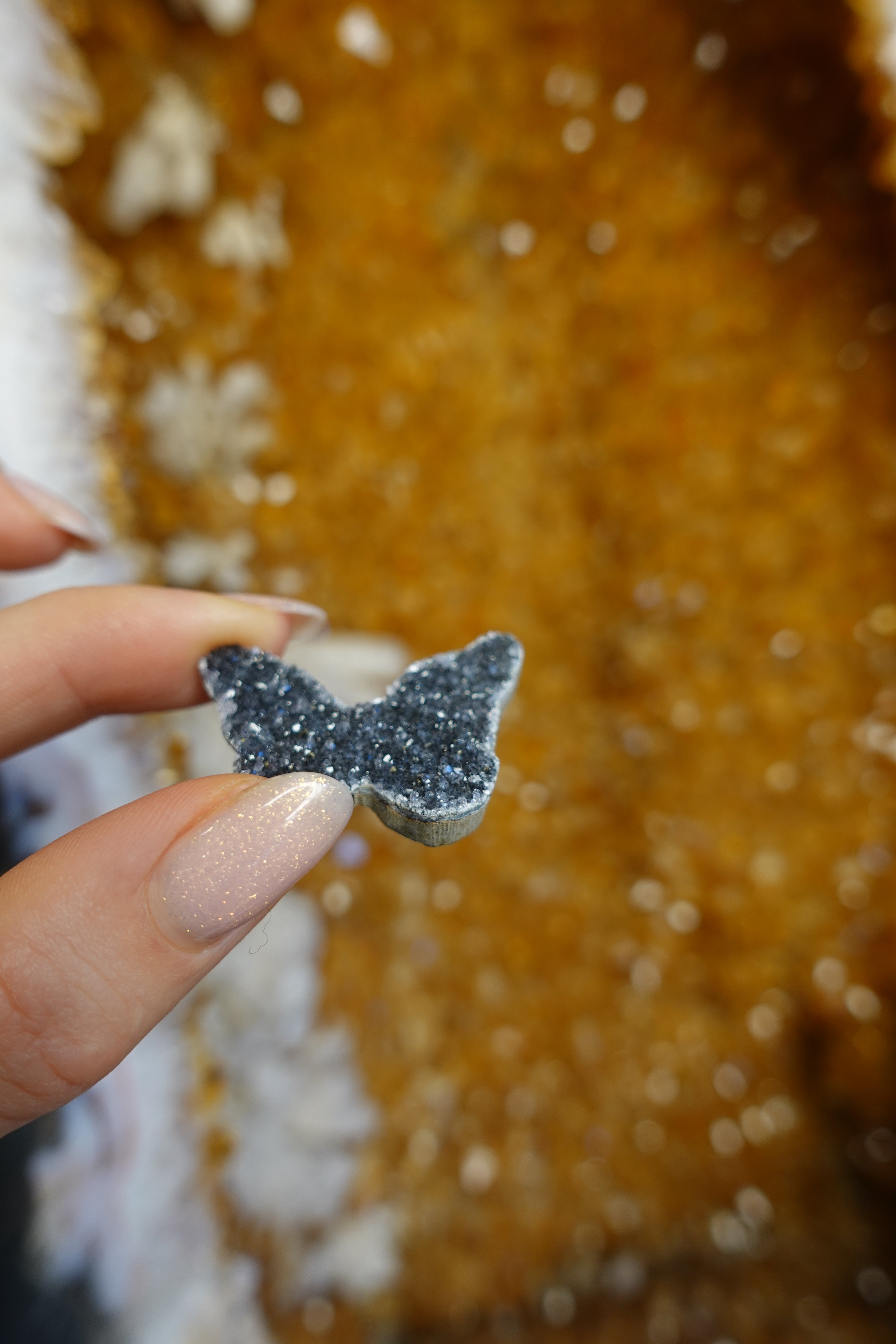 Amethyst Mini Butterfly